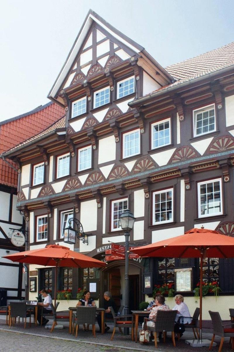 Romantisches Hotel Menzhausen ウスラー エクステリア 写真
